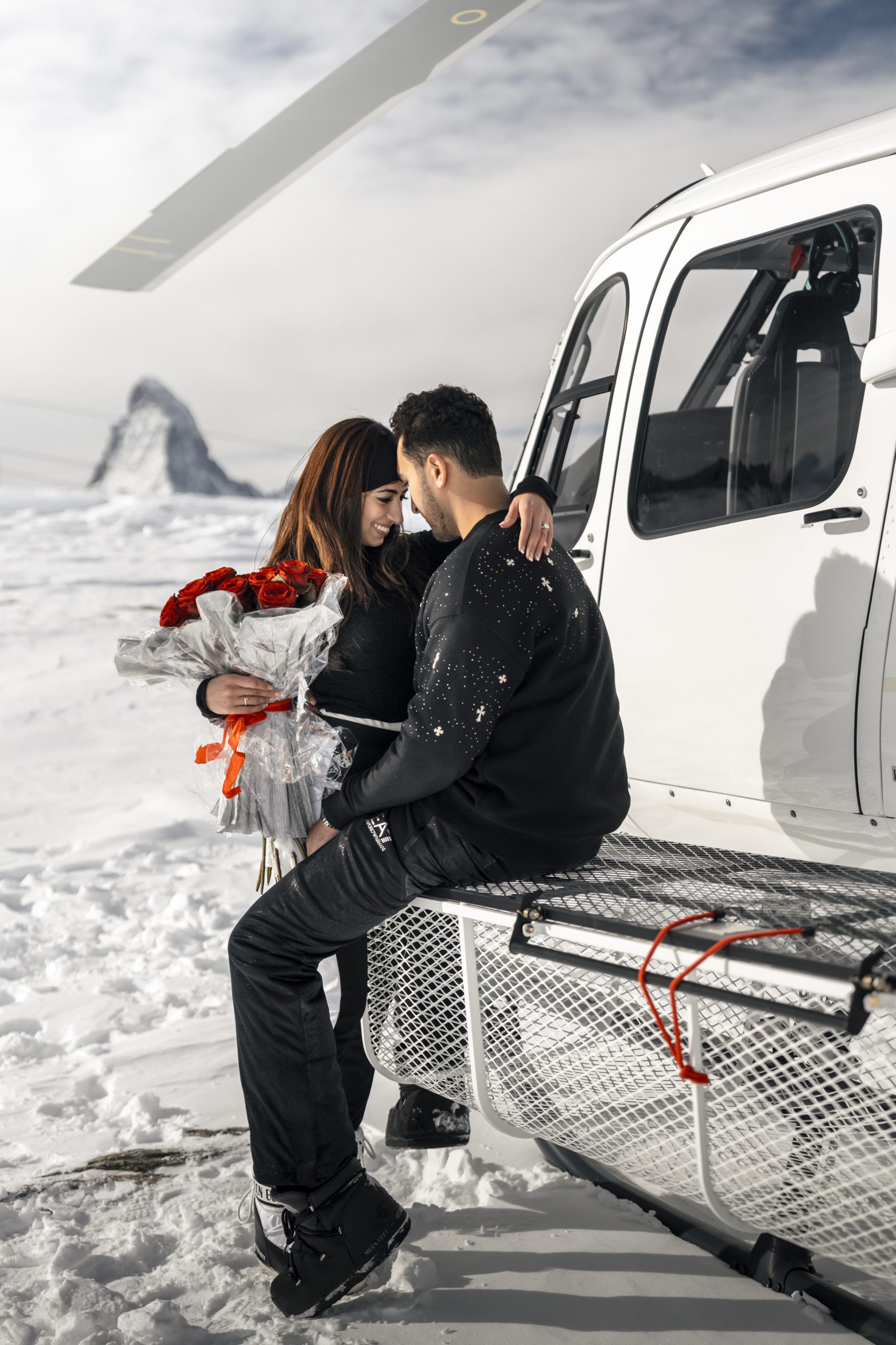 Matterhorn - Switzerland - Marriage Proposal Zermatt - AirZermatt - Les Entremetteuses Swiss