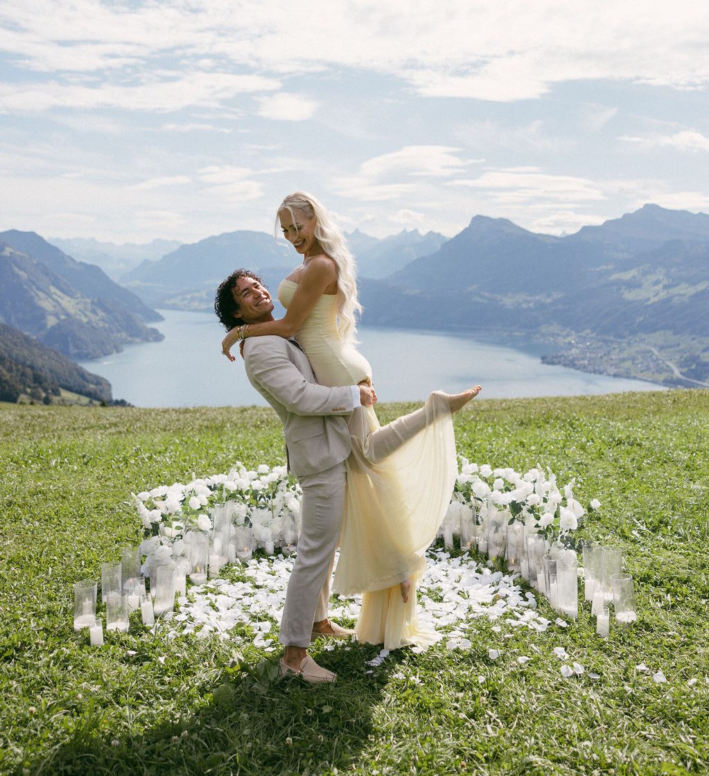 Marriage proposal - Villa Honegg - Les Entremetteuses Swiss