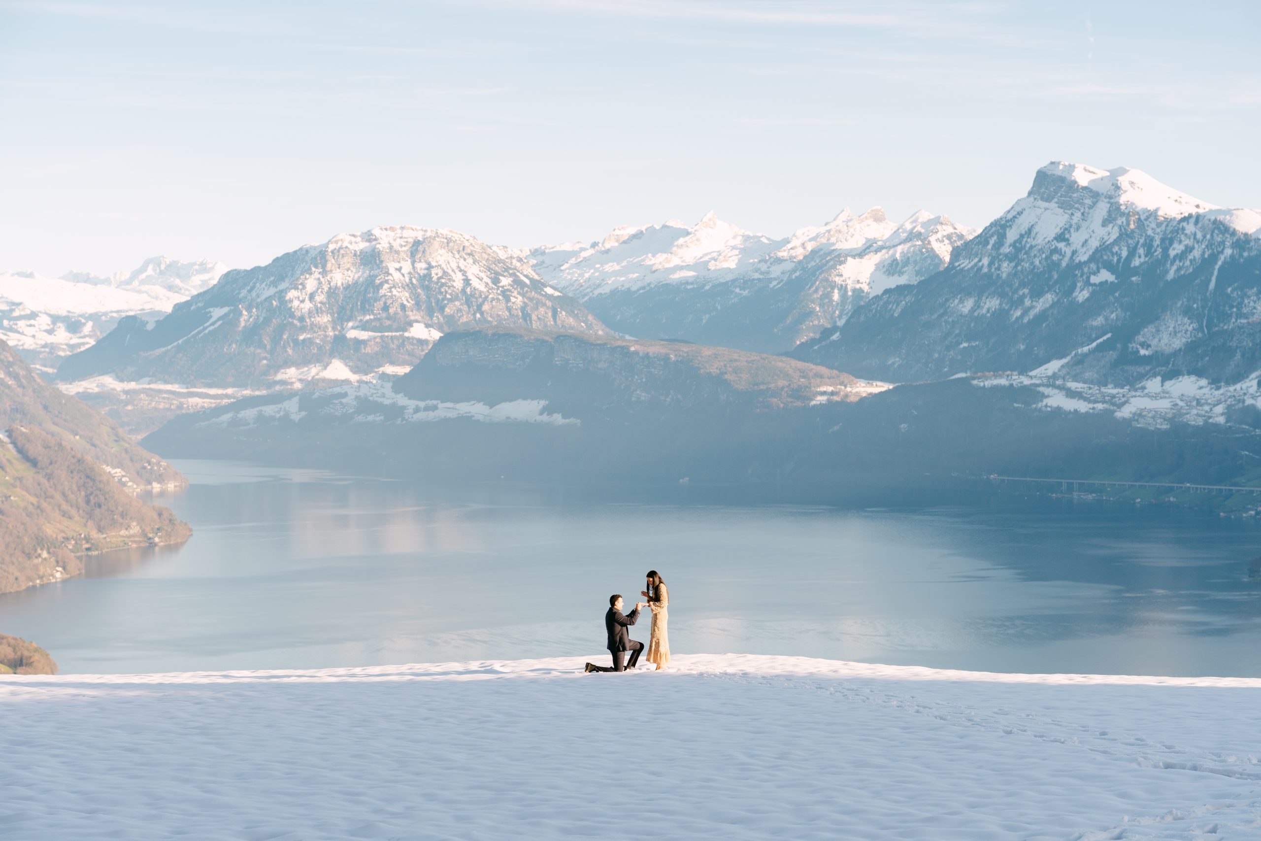 Marriage Proposal - Switzerland - Demande en mariage Suisse - Villa Honegg - Lucerne - Les Entremetteuses Swiss