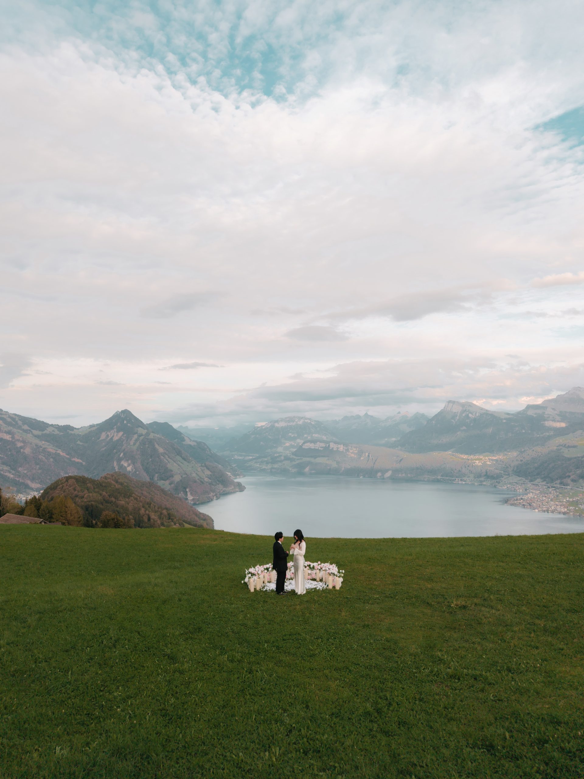 Marriage Proposal - Switzerland - Demande en mariage Suisse - Villa Honegg - Lucerne - Les Entremetteuses Swiss