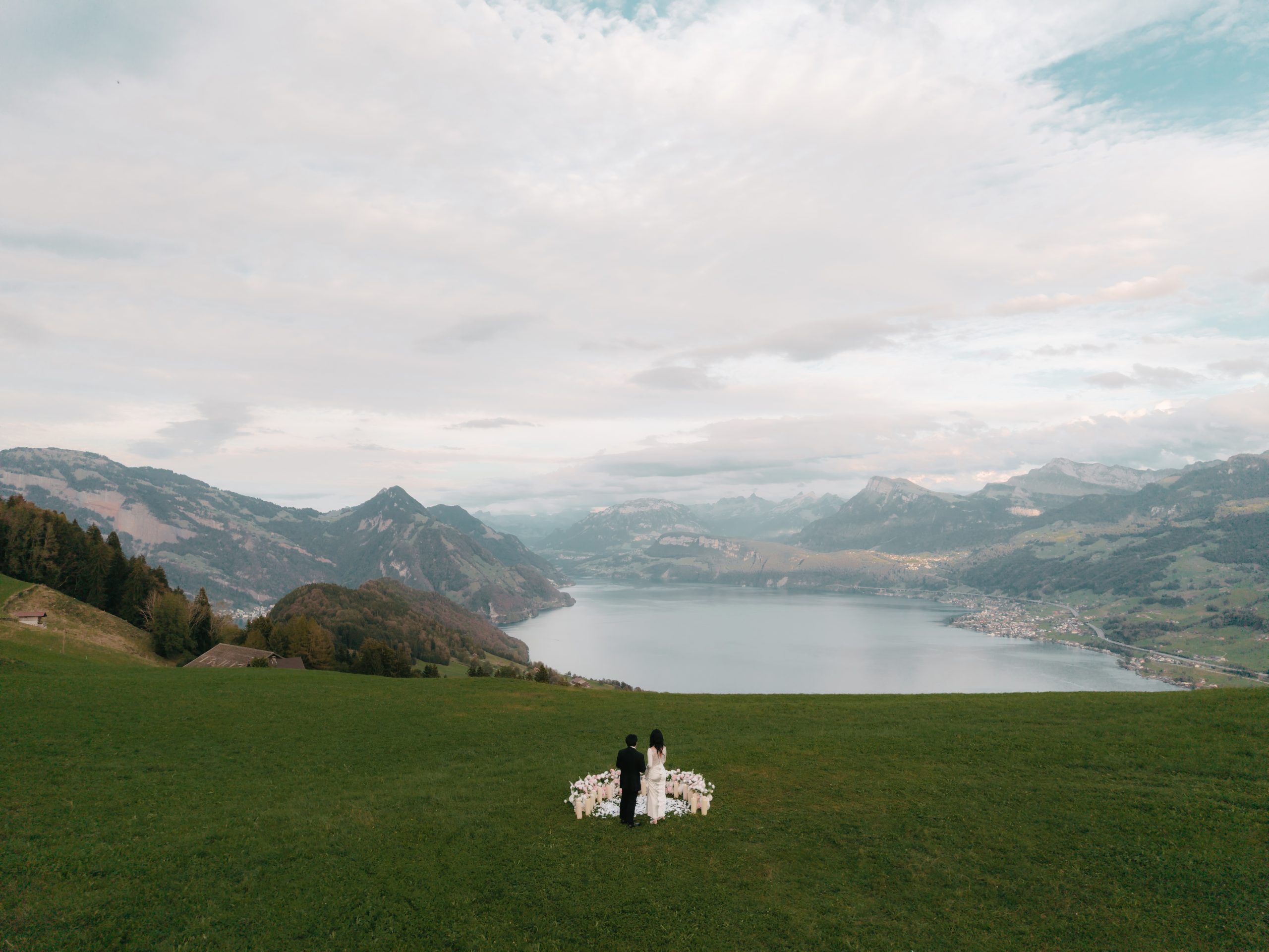 Marriage Proposal - Switzerland - Demande en mariage Suisse - Villa Honegg - Lucerne - Les Entremetteuses Swiss